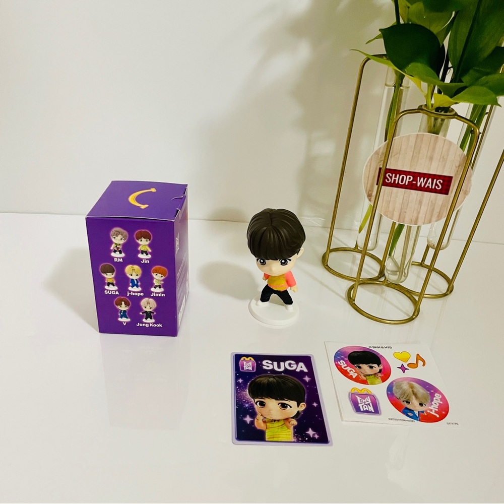 KPop Demon Hunters Fan, KATSEYE Fan, and McDonalds BTS Doll Suga - Picture 2 of 6